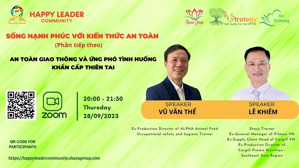 SỐNG HẠNH PHÚC VỚI KIẾN THỨC AN TOÀN(Phần tiếp theo)